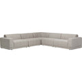 Hayden 5 Piece Sectional, Lila Birch