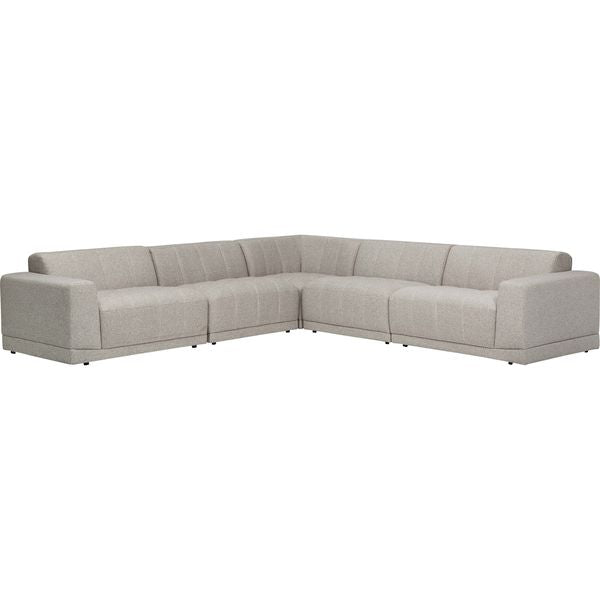 Hayden 5 Piece Sectional, Lila Birch