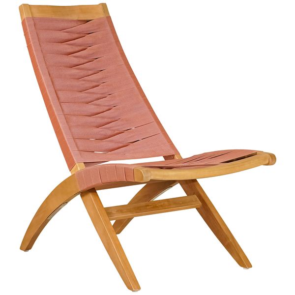 Rova Lounge Chaise, Terracotta