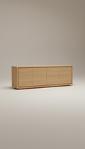 Buffet minimaliste en chêne clair