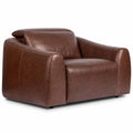 Alondra Cuir Power Recliner, Sonoma Coco