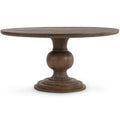 Hera Round Table ¨¤ manger, Pecan Marron