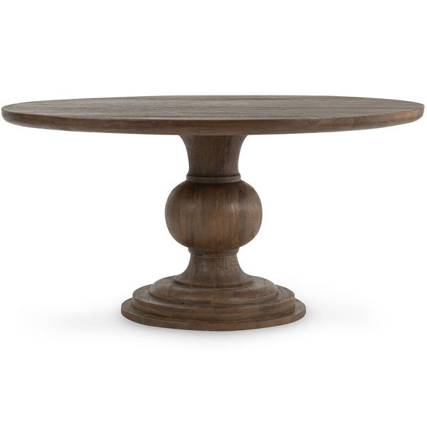 Hera Round Table ¨¤ manger, Pecan Marron