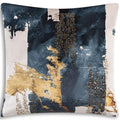 Capri Coussin, Azure Abstract