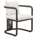 Ciel Dining Chaise, Ivory, Lot de 2