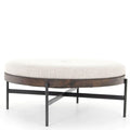 Edwyn Large Pouf, Gibson Wheat